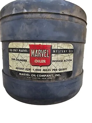 Marvel Mystery Oil Top Oiler Used Vintage  Left In Original Condition  • $200