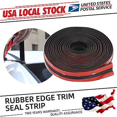T Shape Car Rubber Seal Strip Windshield&Sunroof Edge Moulding Weatherstrip 3M • $9.99