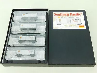 Z Scale Micro-Trains MTL 99400049 SP Southern Pacific Boxcar 4-Car Runner Pack • $99.95