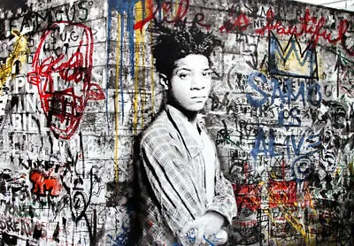 Mr Brainwash       Basquiat     MAKE  OFFER   #DSSBA • $4950