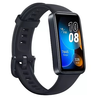 Huawei Band 8 Smart Watch Black Thin Fitness Tracker Sleep Heart Monitor SpO2 3 • £34.99