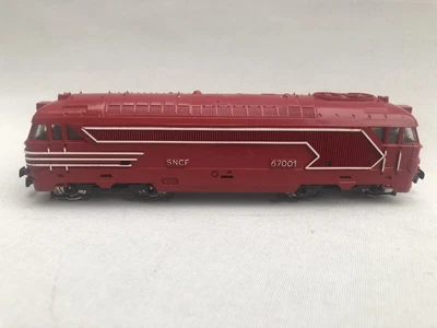 $55.19 • Buy Jouef 8538 HO Gauge SNCF BB 67000 Class Diesel Loco 67001 Red GC Good Runner