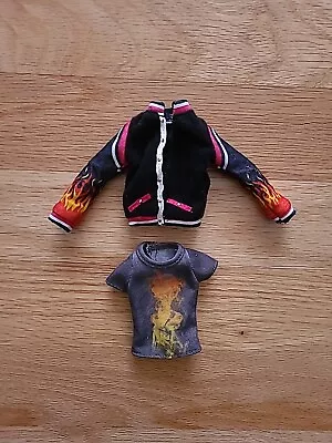 Monster High Heath Burns Home Ick School Classroom Replacement Doll Jacket Shirt • $18.99