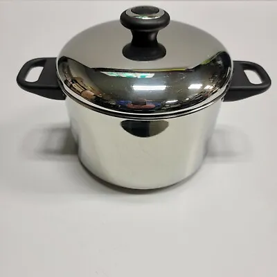 £38.91 • Buy NICE 8 Inch 4 QT. - Meyer Steel  Stainless Steel Cookware Stock Pot Pan W/lid