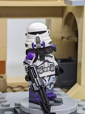LEGO Star Wars Custom Printed Minifig 187th Legion Clone Airborne Lieutenant  • $7.50