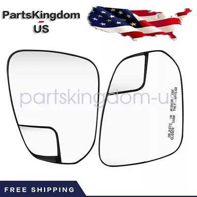 NEW 2X R&L Blind Spot Heated Mirror Glass Fit Toyota 4Runner 2014-20 Rav4 16-18 • $44.09