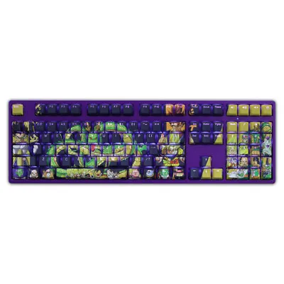 $52.17 • Buy Anime Dragon Ball OEM Height Translucent Keycap RGB FOR Mechanical Keyboard New