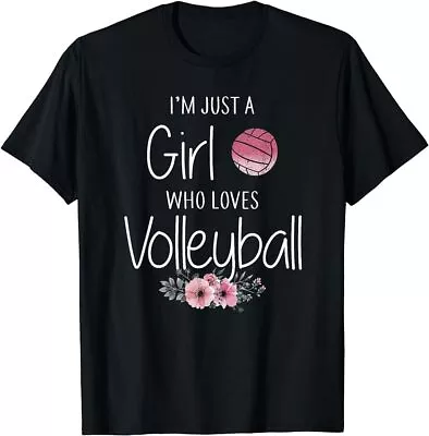 Volleyball Shirt For Girls Teens Women Cute T-Shirt • $16.99