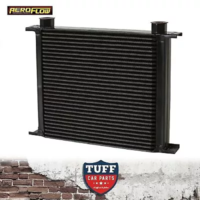 Aeroflow Heavy Duty 34 Row Engine Transmission Oil Cooler 330 X 265 X 51 -10ORB • $262