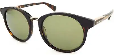 £38.99 • Buy HARLEY DAVIDSON Sunglasses Brown Tortoise Gold/ Green AR Round Lenses HD2004 52Q