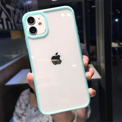 Case For IPhone 15 14 13 11 12 Pro Max Plus 7 8 SE XR XS Clear Shockproof Cover • $8.99