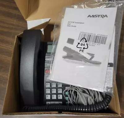 AASTRA 9417CW 2-Line Analog Office Phone Black • $79.99