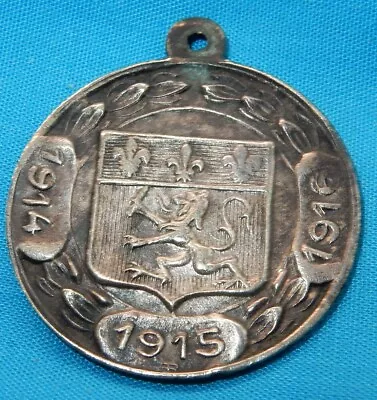 Ww1 1914 1915 1916 French Medal World War I Military Medallion • $1.25