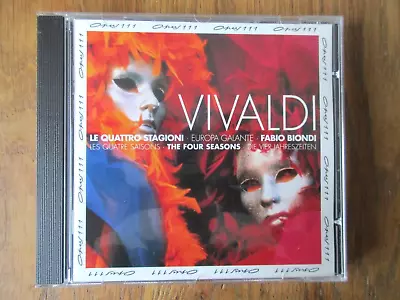 Vivaldi - Le Quattro Stagioni / Fabio Biondi / Opus 111 OPS 912 Ed2 France 1995 • $2.25