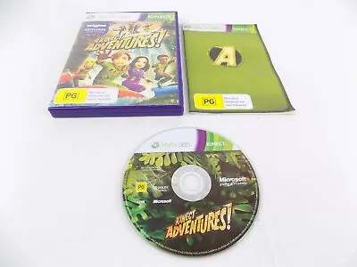 Mint Disc Xbox 360 Kinect Adventures Free Postage • $2.90