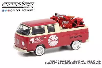 1968 Volkswagen Type 2 Double Cab Pickup Indian Motorcycle Sales & Service With • $6.99