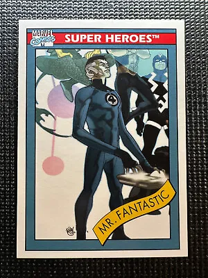 2013 Marvel Fleer Retro - 1990 Marvel Universe - Mr. Fantastic - #18 - NM / M • $19.99