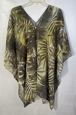 Wynne Layers Women's Top Convertible Poncho Size Medium NWT • $31