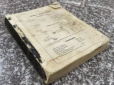 Original Vintage EJ Sedan / Station Wagon Holden Workshop Manual - Automobilia • $70