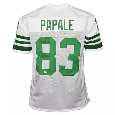 Vince Papale Signed Invincible Inscription Philadelphia Pro White Football Jerse • $65.95