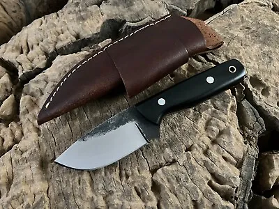 Custom Mini Bushcraft Knife Fixed Blade Hunting Camping Outdoor EDC Pocket Knife • $48