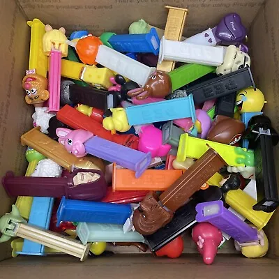 Lot Of 70 Vintage PEZ Candy Dispensers Collection Variety • $79