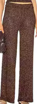 $35.95 • Buy WOW! New Tags Staud Brand  Daisy  Knit Pant Brown Shimmer XS $225