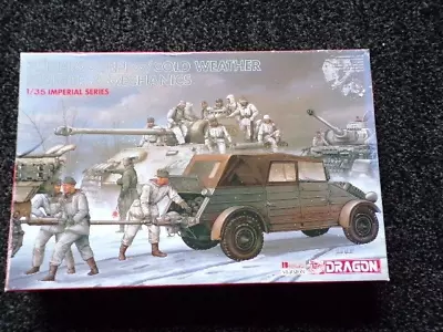 1/35 Scale Dragon Kubelwagen 6089 Cold Weather Starter  Rare Kit Still Bagged  • £15