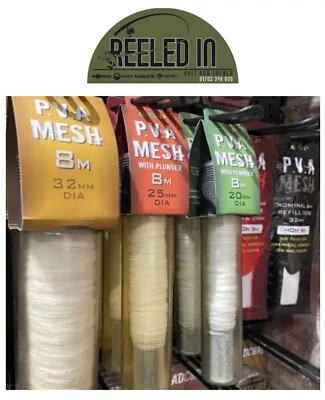 ESP PVA Mesh Kit & Refil *All Sizes* NEW Carp Fishing PVA Set 20mm 25mm Or 32mm • £6.85