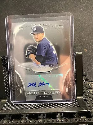 🔥 Mark Montgomery  2013 Bowman Sterling  * Prospect Auto *   - Yankees 🔥 • $3