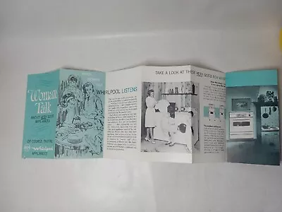 Vintage WHIRLPOOL APPLIANCES  WOMAN TALK  Paper Booklet Rare • $18