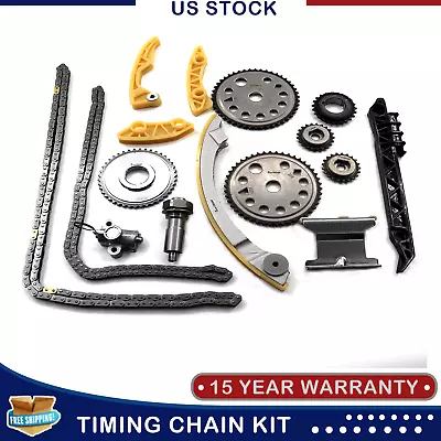 For 00-11 GM 2.0L 2.2L 2.4L Ecotec Engine Timing Chain W/ Balance Shaft Kit L61 • $79.44