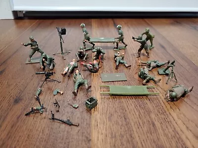 Vintage 1963 LOUIS MARX Army Men WW2 Japanese America German Soldiers  • $50