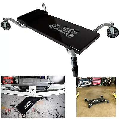 Mechanics Rolling Creeper Seat Garage Chair Low Profile Wide Body Big Wheels New • $249.99