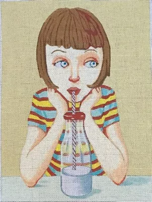 Needlepoint Handpainted Maggie Co The Milky Way 8x10 • $149.99
