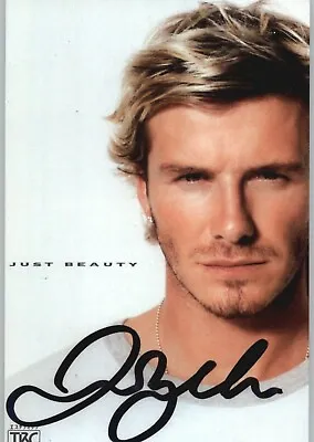 David Beckham RA Autograph / F88 • £2.94