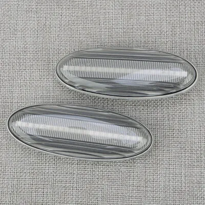 Clear Dynamic LED Side Marker Turn Signal Light Fit For Mazda Protege 5 Tribute • $33.48