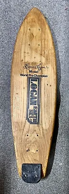 VTG OG Logan Earth Ski Bruce Logan Model Skateboard Deck • $389