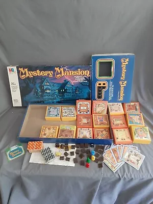 Mystery Mansion Milton Bradley Vintage Board Game 1984 100% Complete. Good Shape • $39.95
