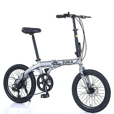 20  Folding City Bike Aluminum Frame 8 Speed Folding Bike • $268.80