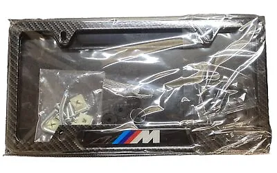 Plastic License Plate Frame For BMW M1 M2 M3 M4 M5 M6 M8 All M Models • $18.99