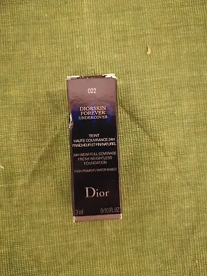 £5.99 • Buy Dior Diorskin Forever SPF35 Shine Control 3ml 022  Cameo Fluid Foundation