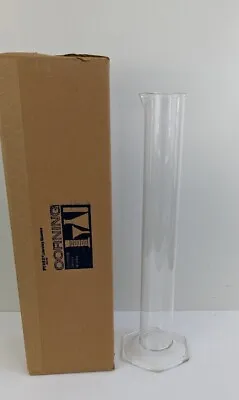 Vtg Corning PYREX Glass 2962 1000ml Hydrometer Cylinder Beaded Rim No Stopper  • $52.49
