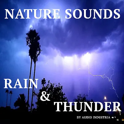 Natural Sounds Cd Thunder & Rain For Relaxation Meditation Stress Sleep Spa • £2.89