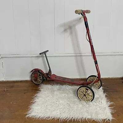 VIntage 1970s Honda KICK-N-GO Red Scooter 3 Wheeler Wheels Original  • $139.97