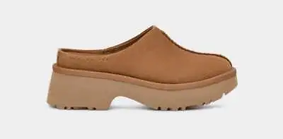 UGG New Heights Clog Chestnut Slippers Sliders Limited Stock All Sizes • £169.99