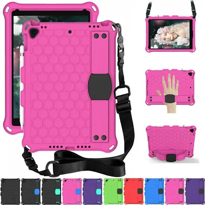 $23.79 • Buy For IPad 5/6/7/8/9th Air Mini 2 3 4 Pro 11  Kids Shockproof EVA Strap Case Cover