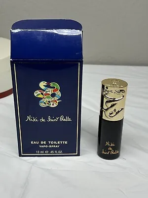 Niki De Saint Phalle Eau De Toilette  Vintage Cobalt Blue Snakes .45 Fl Oz NIB • $94.99