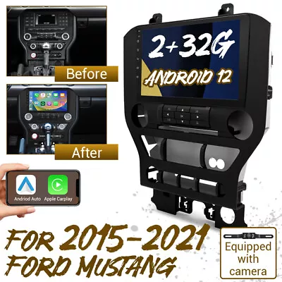 Android 12 For Ford Mustang 2015-2021 Car Stereo Radio GPS Navi Carplay 32GB 9  • $176.50