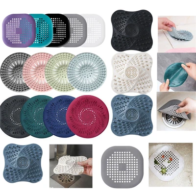 £2.75 • Buy Bathroom Hair Trap Stopper Drain Sink Filter Shower Bath Plug Hole Waste Catcher